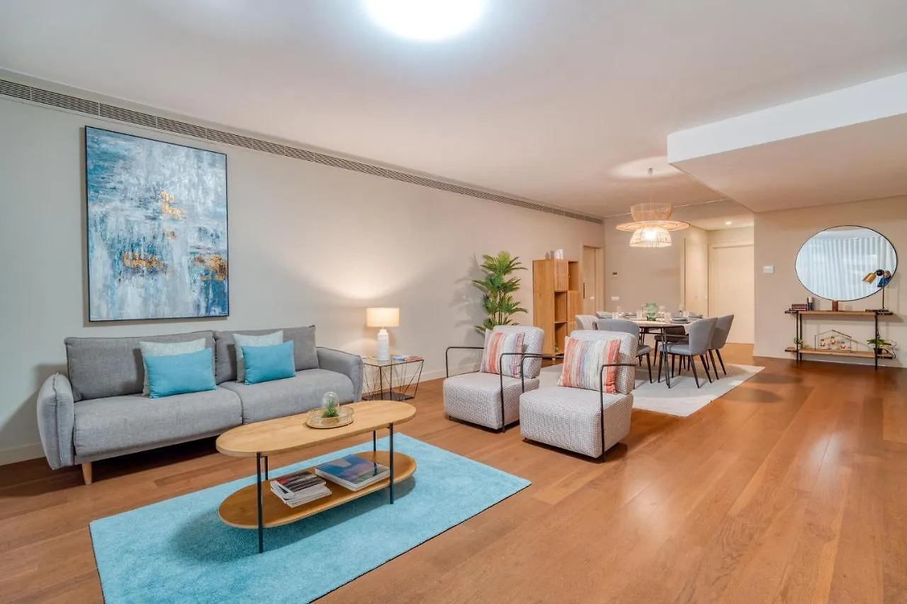 Apartment Suite Bm - 3 Pools-Gym-Ac-Huge Balcony Sea View Funchal  Portugal